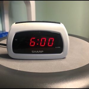 Plug in electric ALARM CLOCK